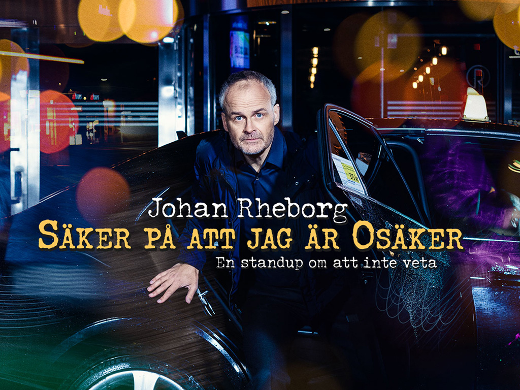 Ljudtekniker och turnéledare till Johan Rheborgs standup